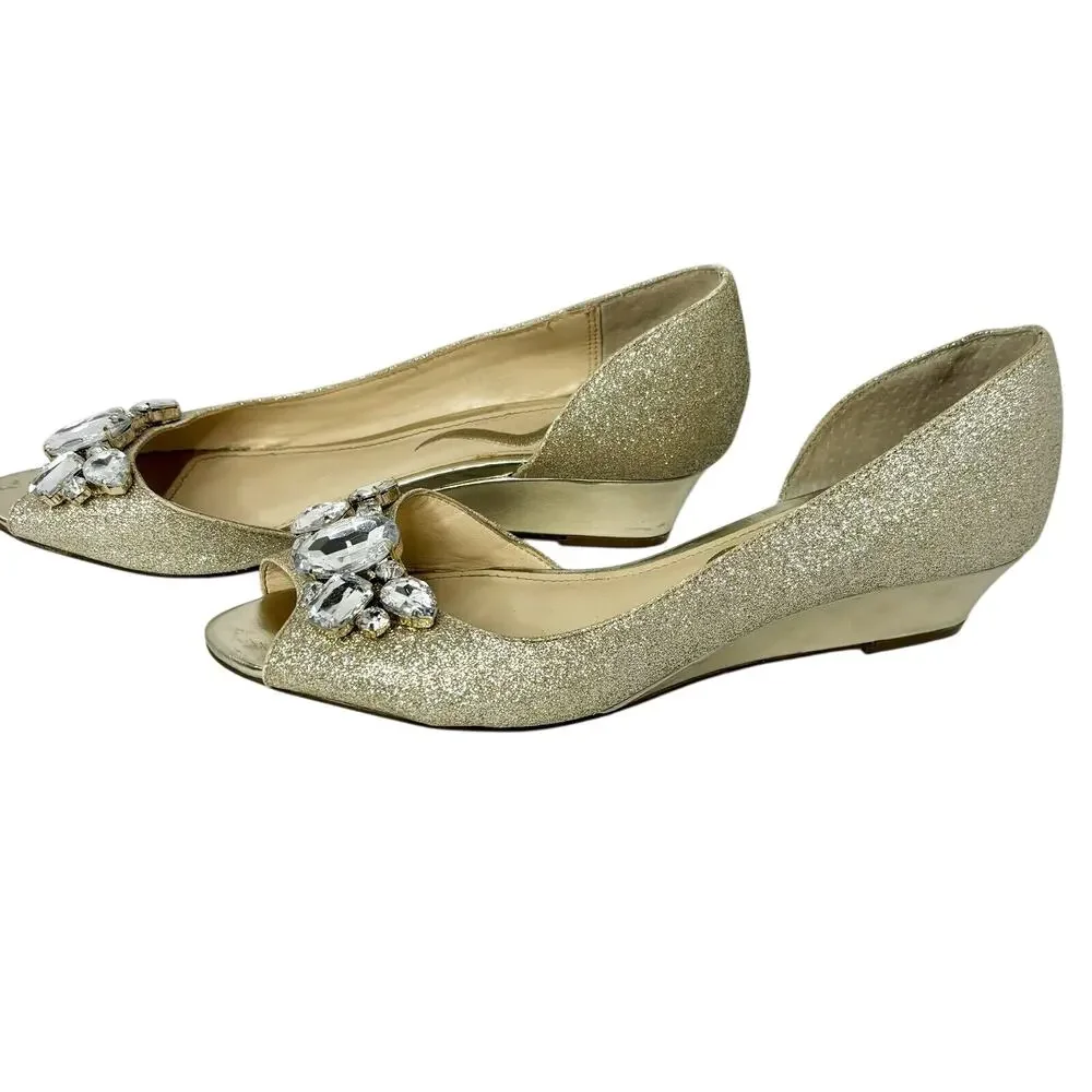 Nina gold glitter